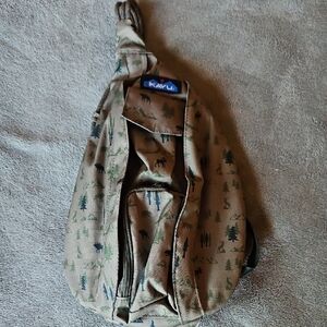 Kavu Mini  Sling Bag with Forest Print